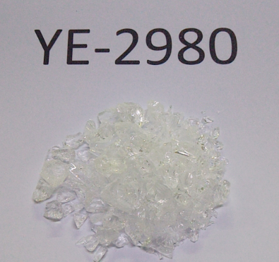 YE-2980 is a saturated high hydroxyl polyester resin curing with BLOCKED IPDI for thermosetting matting powder coating.