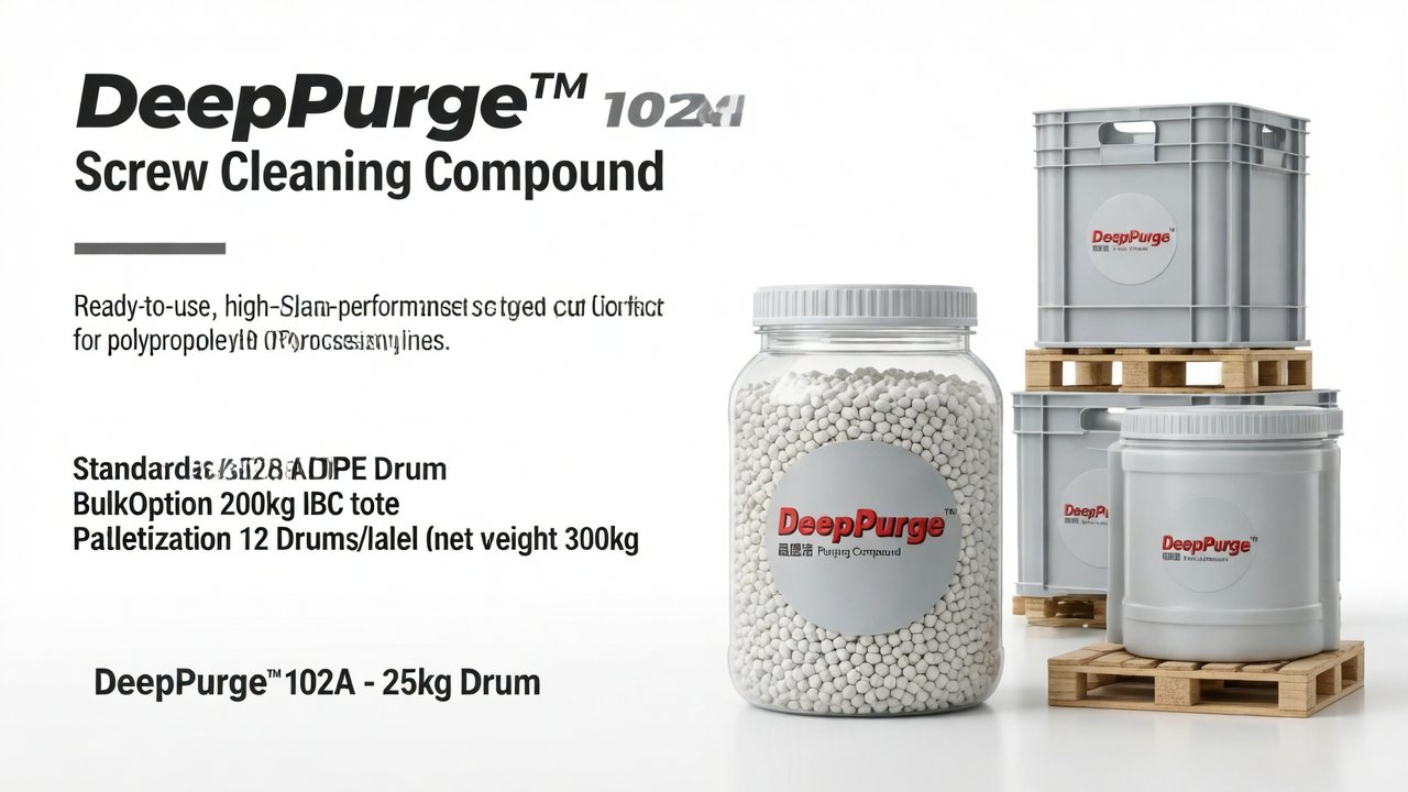DeepPurge™ 102A Screw Cleaning Compound