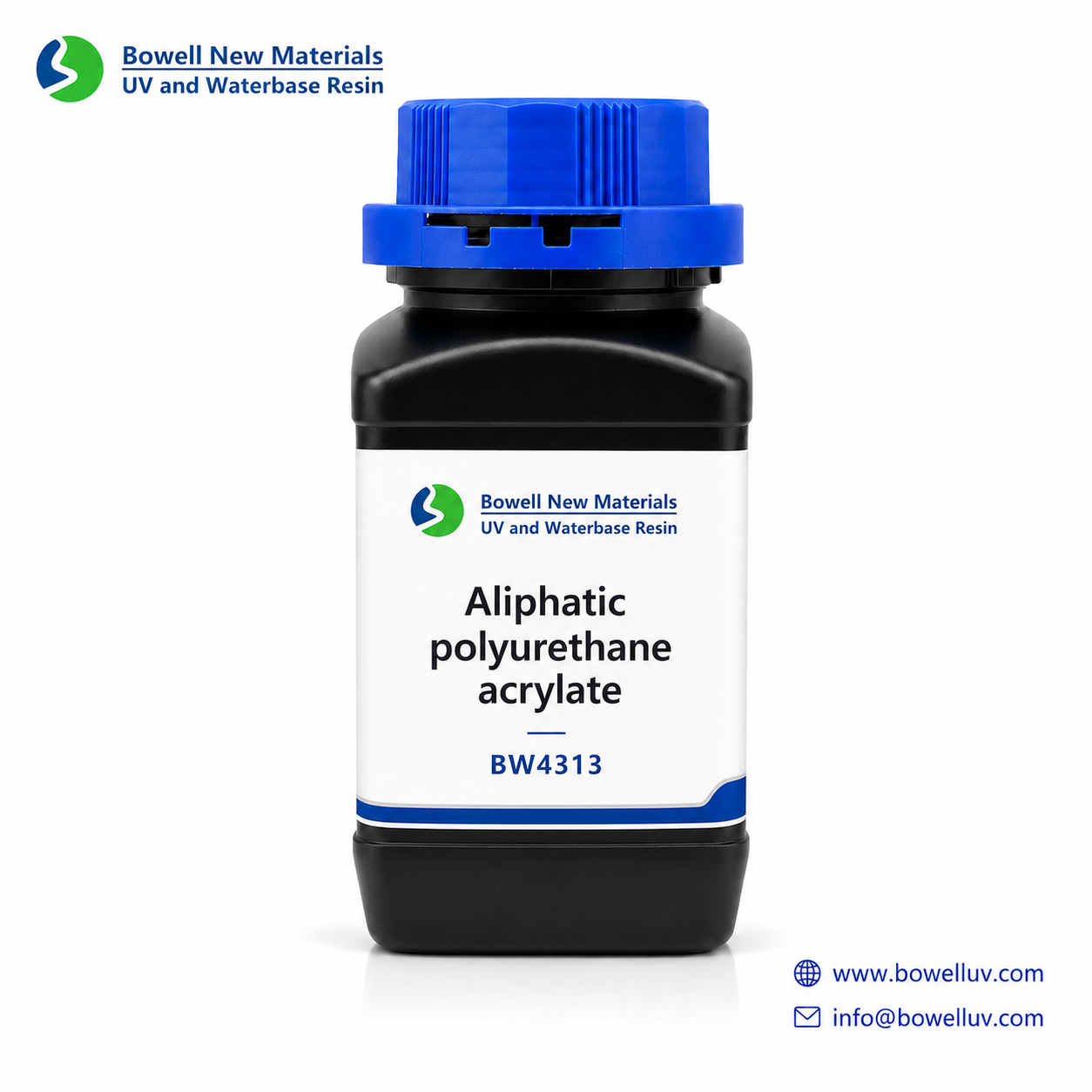 Aliphatic polyurethane acrylate for UV roll-coating, UV wood coating, and UV plastic varnish.high hardness, high gloss, excellent scratch and abrasion resistance, and good solvent resistance.