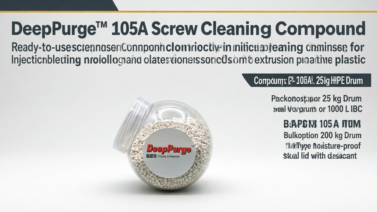 DeepPurge™ 105A Screw Cleaning Compound