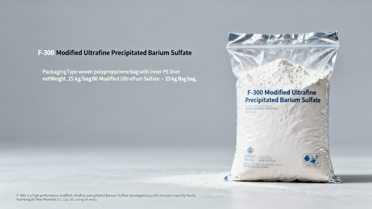 F-300 Modified Ultrafine Precipitated Barium Sulfate