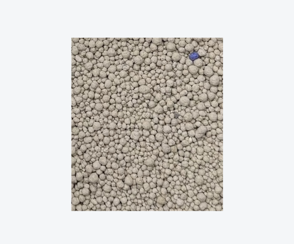 Spherical bentonite cat litter