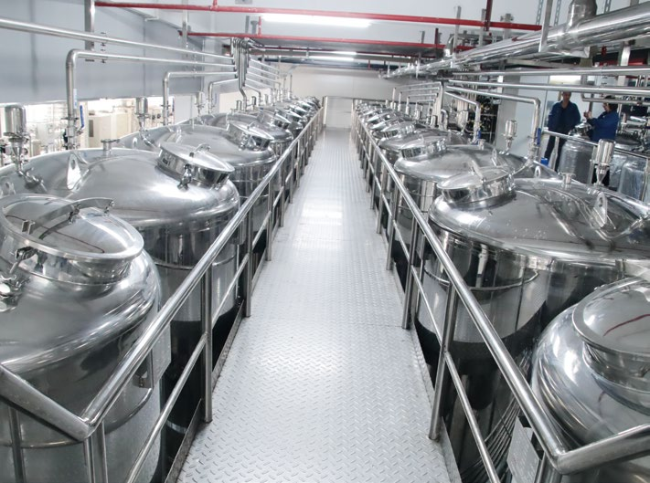 Food Grade Stainless Steel Storage Tank