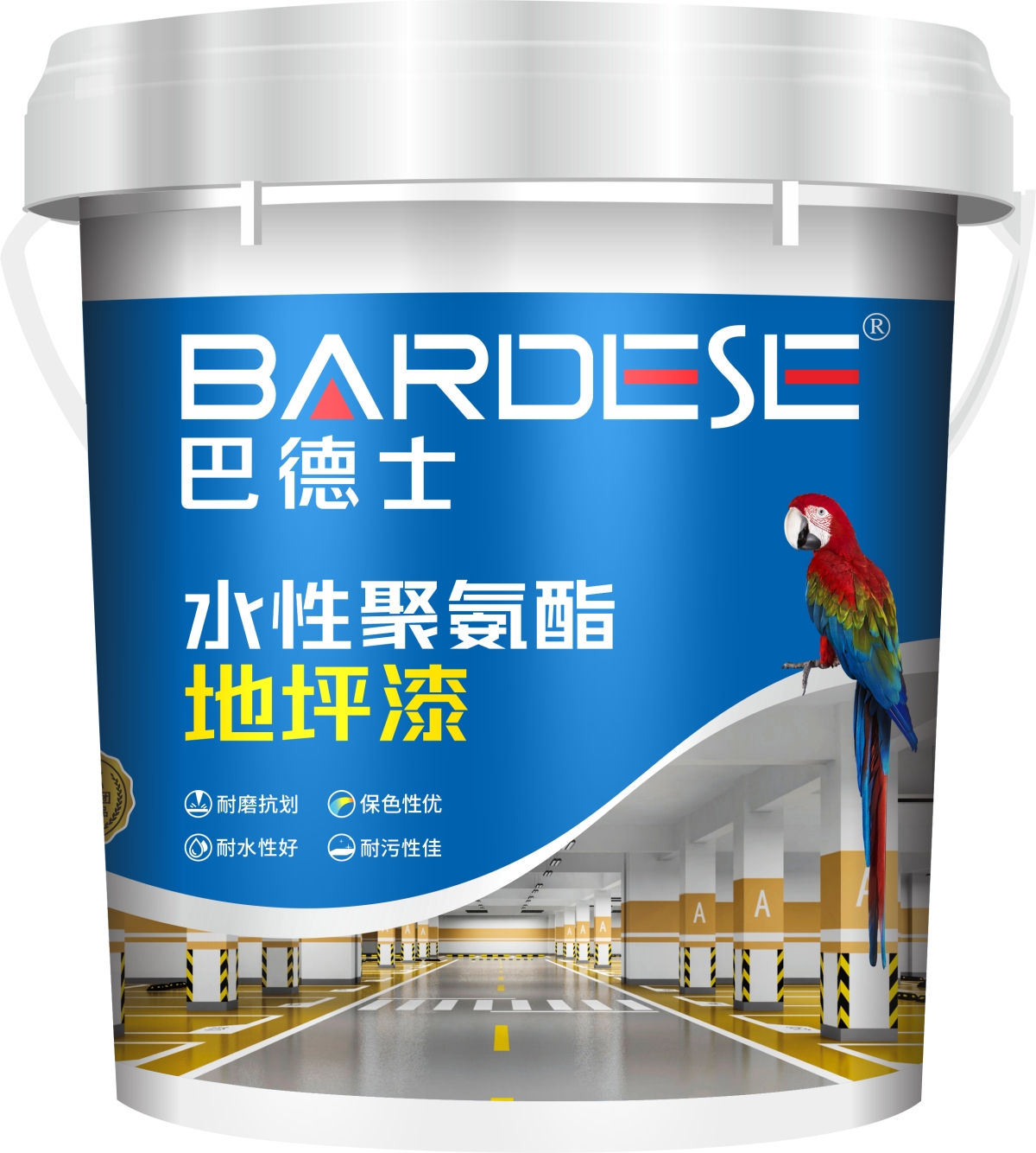 BDS Water-Based 1K Polyurethane Floor Paint