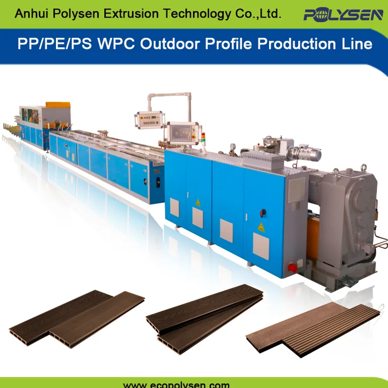 Wood Plastic Flooring Profile Extrusion Production Line