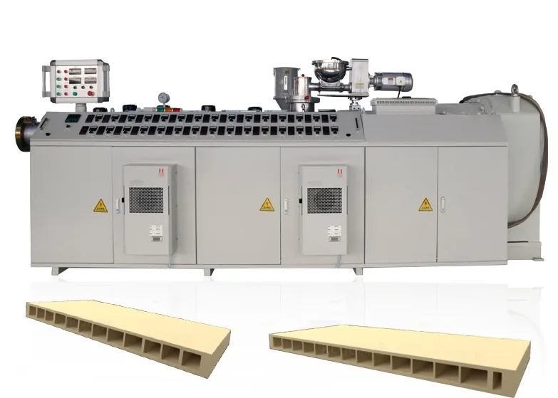 Wood Plastic Door Panel Extrusion Production Line