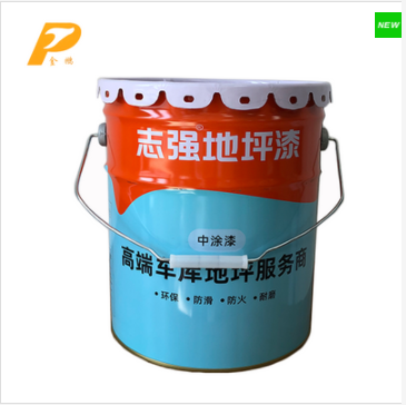 4L / 5L / 8L / 10L钢制锡桶1加仑金属漆罐，用于带手柄的油漆/胶水    