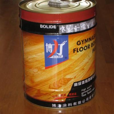 水性体育地板漆    青岛博力体育地板专用涂料厂