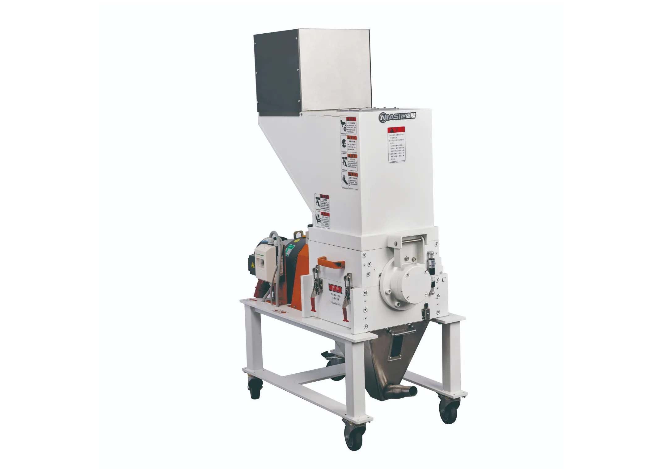 啃齿式慢速破碎机    东莞市尼嘉斯塑胶机械有限公司