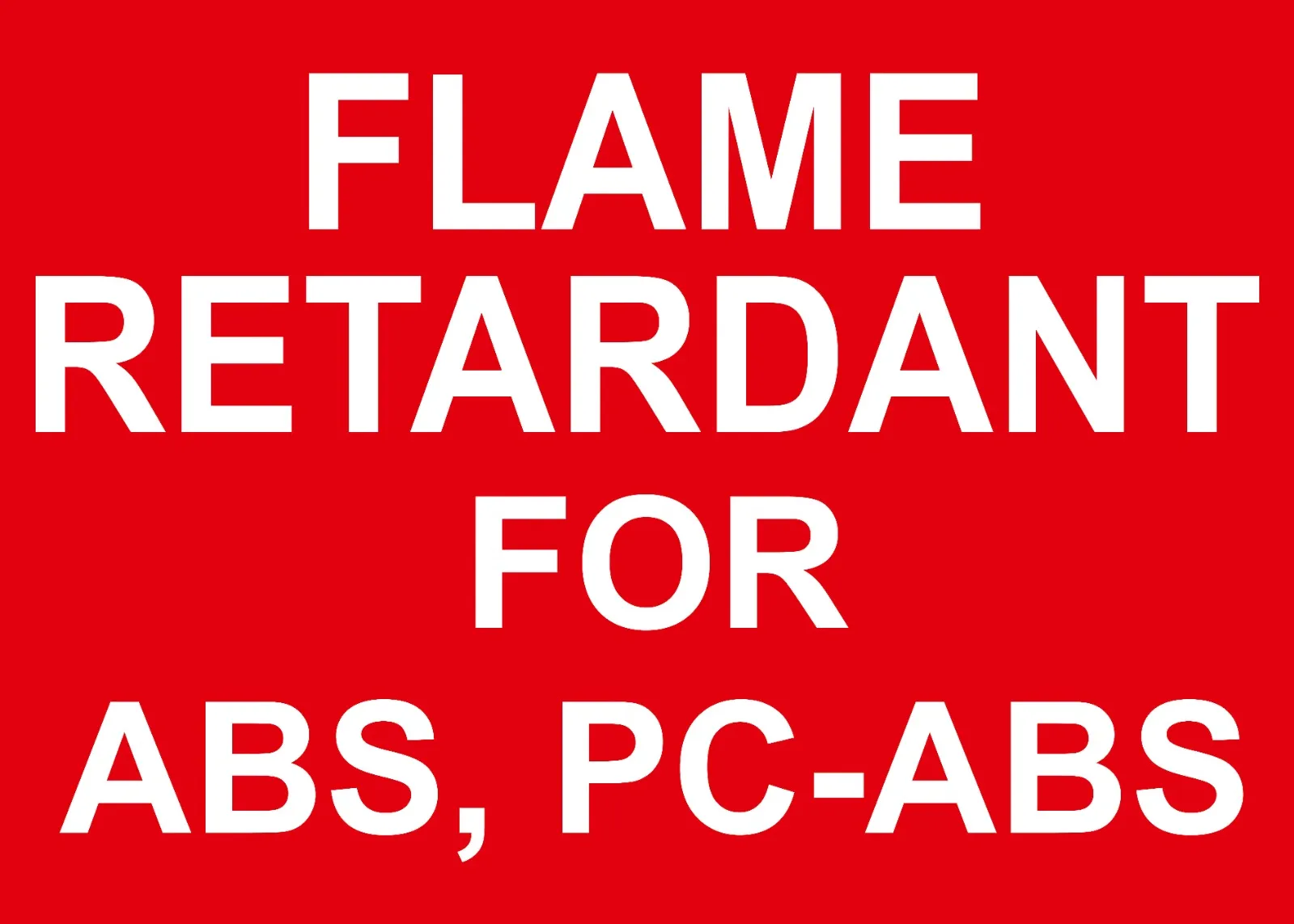 PC/ABS阻燃剂    尼克南化工私人有限公司